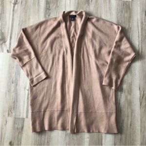 Rachel Zoe Tan Open Front Cardigan